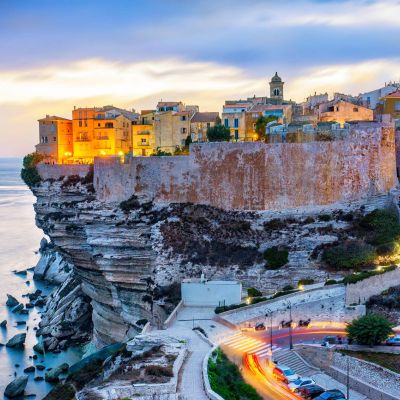 Bonifacio au couchant